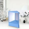 thumbnail image 1 of Espejo que no se invierte, reflejo de imagen real, espejo invertido, espejo de maquillaje para cosméticos, escritorio, tocador de maquillaje, mesa de azul, 1 of 10