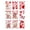 E, variant on Glow in the Dark Pink Butterfly Stickers for Wall Window Door Decoration Plastic Material Self-Adhesive Easy Peel and Stick Romantic Home Decor for Bedroom Living Room Party Supplies