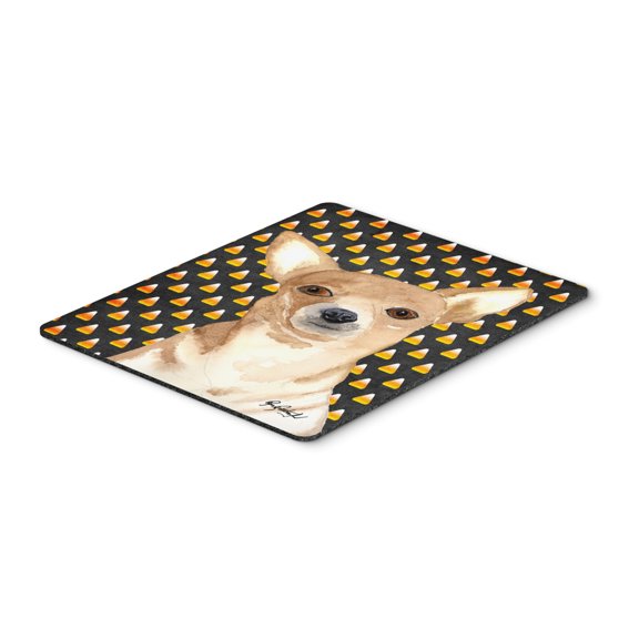 "Chihuahua Candy Corn Halloween Mouse Pad Hot Pad or Trivet"