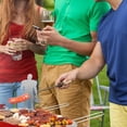 thumbnail image 2 of Hot Dog Roasting Stick Barbacoa Pincho Stick Barbacoa Tenedor Para Campfire Bonfire Grill Sweethay OD014385-05, 2 of 6