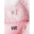 thumbnail image 4 of Madden NYC Women's Faux Fur Tote Bag, Pink, 4 of 5