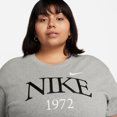thumbnail image 4 of Plus Size Nike Sportswear Classics Boxy Graphic Tee Color: Gray Size: 2X, 4 of 5