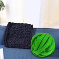 thumbnail image 1 of Chunky Wool Yarn Washable DIY Rug Making Tapestry Hand Hand Knitting Yarn for Arm Knitted Blanket Mat Green, 1 of 9