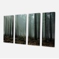 thumbnail image 2 of Gloomy Sunrays dans la Forêt Sombre - Impression sur Toile Paysage, 2 of 3