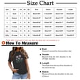 thumbnail image 2 of Camiseta suelta con estampado elegante para mujer Blusa de manga corta con cuello redondo Tops casuales OAVQHLG3B Store lin121212, 2 of 4