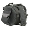 thumbnail image 4 of Milwaukee Leather SH630 Medium Black Textile Motorcycle Sissy Bar Duffle Bag, 4 of 8