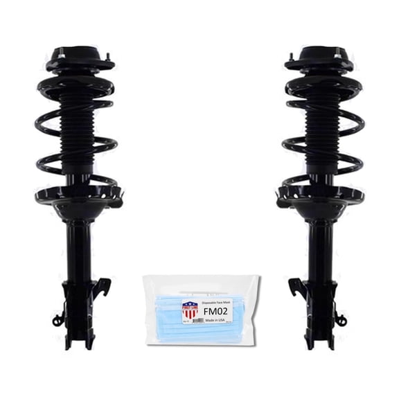 Complete Front Coil Spring Struts for 2018-2019 Subaru Outback 3.6L Engine