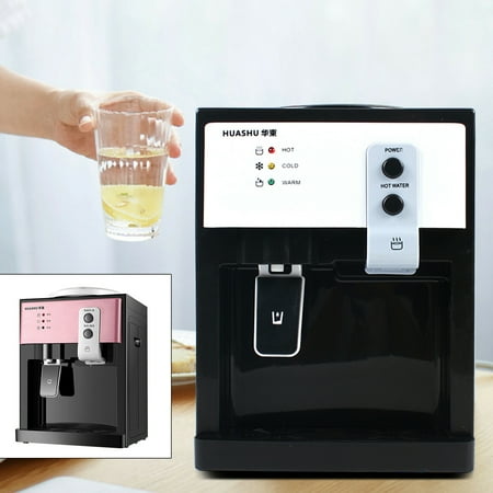 

Wuzstar Electric Countertop Hot and Cold Water Dispenser Top Loading Water Dispenser for Home Office Dorm
