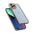thumbnail image 4 of for iPhone 13 / 13 Pro / 13 Pro Max Case Clear Glitter, Crystal Shockproof Protective Soft Phone Case, Non Yellowing Slim for Women Girls iPhone 13 Pro Max Cover 6.7 inch 2021 - Gold, 4 of 6
