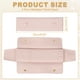 thumbnail image 2 of Uxcell 3 Pcs Bolsa de viaje para collar de microfibra, bolsa de almacenamiento de collar organizador de joyería de viaje sin enredos para regalo de mujeres, rosa, 2 of 7