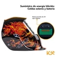 thumbnail image 4 of Careta Electrónica para Soldar Diseños Kingsman vino, 4 of 9