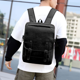 thumbnail image 4 of Mochila de piel vegana Boclier para hombre y mujer Sintética Negro MPSN1951-02, 4 of 7