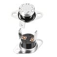 thumbnail image 4 of Uxcell Temperature Control Switch Thermostat 45°C 10A Normally Closed NC 2 Pack, 4 of 5