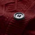 thumbnail image 4 of Men's Knit Sleeveless Vest for Casual Layering – Solid Color Cardigan-Style Vest for Everyday Wear, 4 of 7