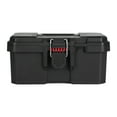 thumbnail image 4 of Hyper Tough 13-Inch Toolbox – Heavy-Duty Resin Storage with Padlock Compatibility & Foldable Handle, 4 of 10
