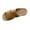 Brown, variant on Womens Slides Sandals With Arch Support Comfort Yoga Mat Cushion Sandals Summer Beach Walking Ladies Flat Orthopedic Slip On Sandals Black 5.5