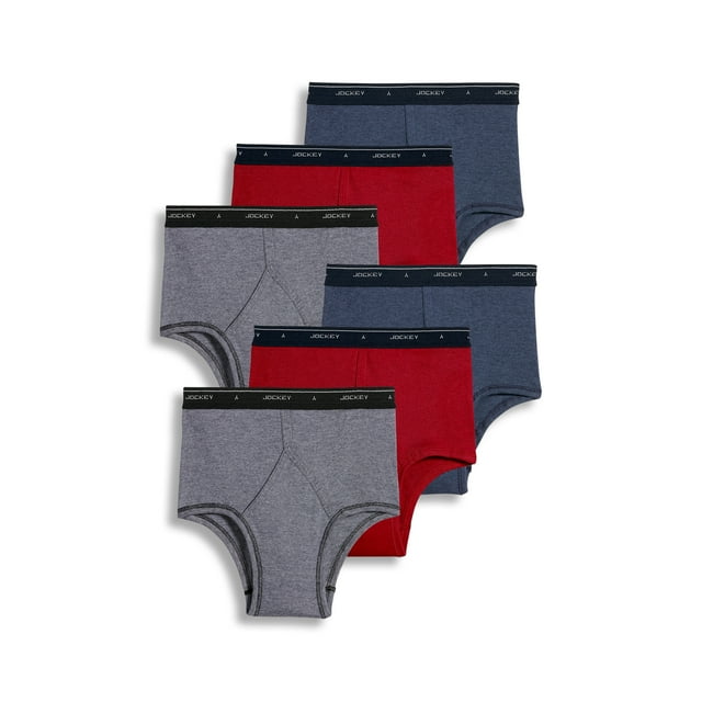 Jockey Slip Classique Taille Haute pour Homme - Lot de 6