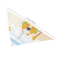 thumbnail image 3 of Naloa Corgi In The Shower Cap Bathing Dog Bandanas 1PC Washable Triangle Dog Scarfs Premium Durable Fabric, for Small Medium Large Dogs and Cats, 3 of 6