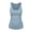 Navy, variant on Women's Elegant Sleeveless Top with Square Neck Flowy Knit Camisole Layering Black XS