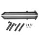 thumbnail image 1 of 2pcs RC Aluminum Alloy Pedal Slider Black Steps Plate Rock Slider for YK 1/8 4082 RC Crawler Parts, 1 of 1