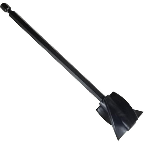 Paint Mixer Drill Attachment, Small Epoxy Resin Mixer Paddles Reusable Paint Stirrers Epoxy Stirrer, Drill Attachment & Paint Tools(black)(1pcs)