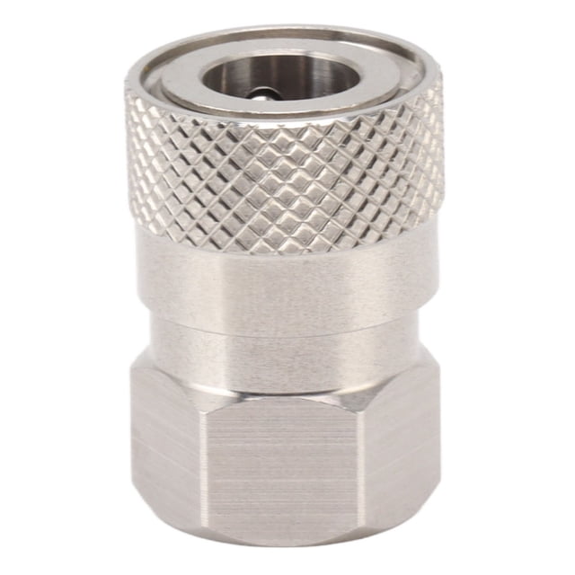 Accesorio de rosca hembra, Conector de recarga de CO2 Adaptador de recarga 304 C Adaptador NPTC Durabilidad extendida