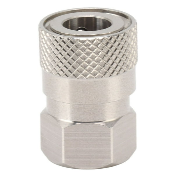 Accesorio de rosca hembra, Conector de recarga de CO2 Adaptador de recarga 304 C Adaptador NPTC Durabilidad extendida