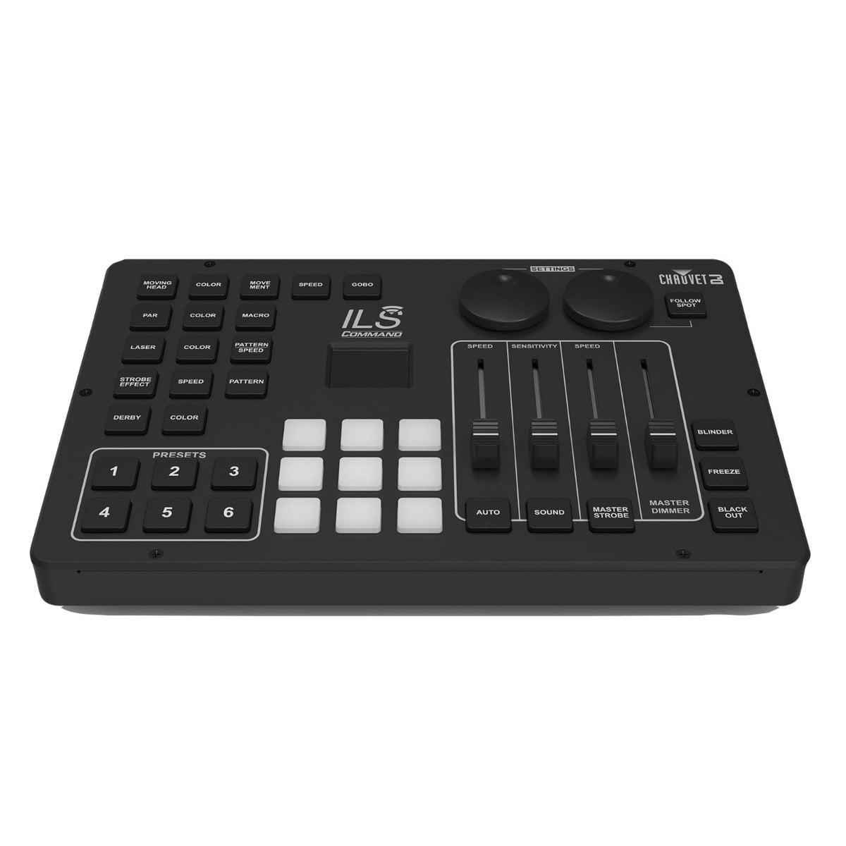 Chauvet DJ ILS Command Lighting Controller for all ILS Fixtures with Multipurpose EVA Case Package