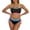 C304/Black, variant on XIYON Womens Bikini Sets Bandeau Swimsuits For Two Piece Bathing Ruched Tankini Strapless Swimwear Beach Vacation Clothes