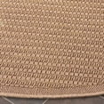 thumbnail image 5 of SAFAVIEH Atrium Sisal Jemima Solid Indoor/Outdoor Area Rug, Beige, 6'7" x 6'7" Round, 5 of 16