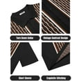 thumbnail image 6 of Men's 2 Piece Outfit Summer Outfits Fashion Casual Short Sleeve Polo Suit Vintage Short Sleeve Button Down Knit  Shirts Casual Beach Shorts Sets, 6 of 9