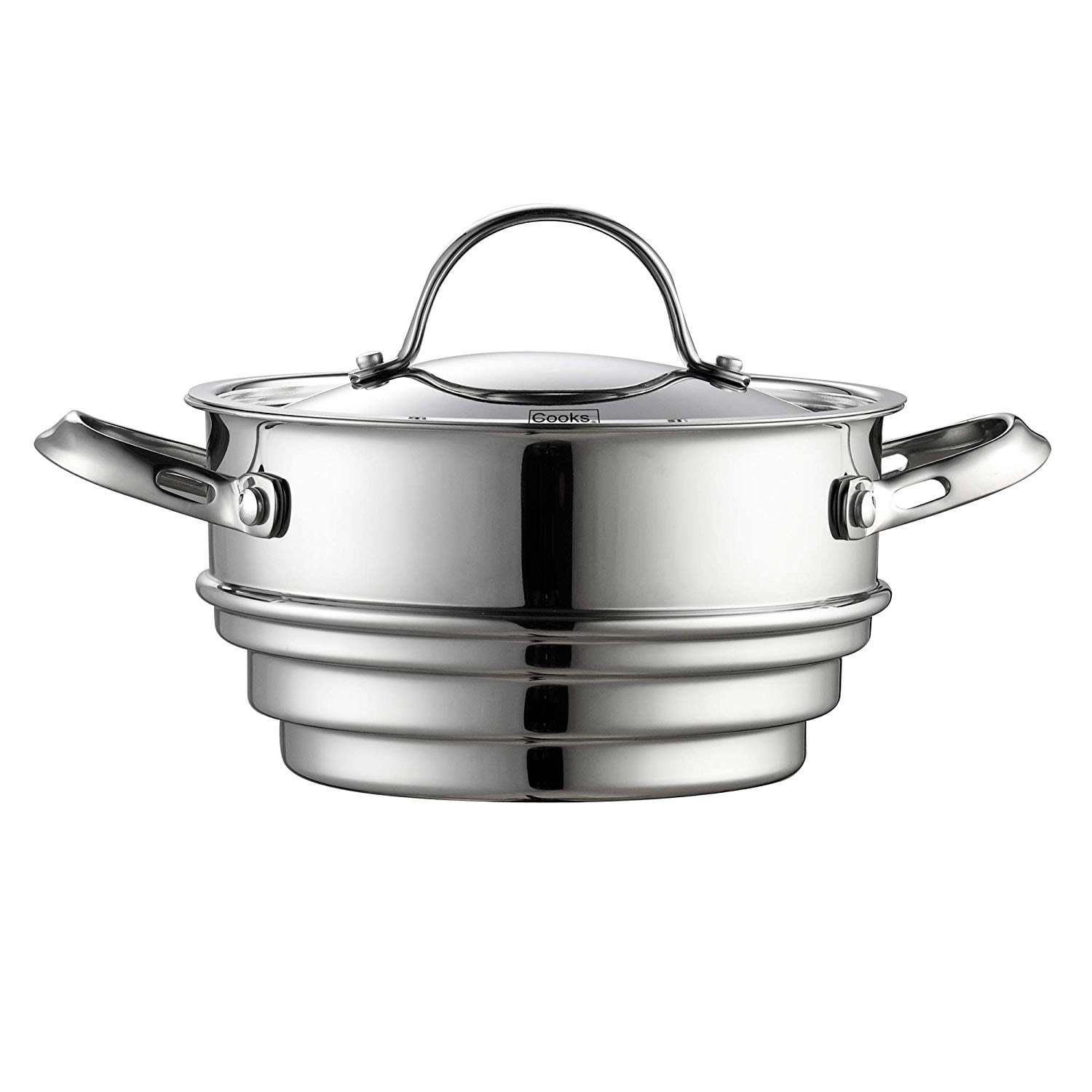 Cooks Standard 02631 Classic 10-Piece Stainless Steel Cookware Set, Silver - 3