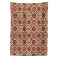thumbnail image 3 of Ambesonne Moroccan Tablecloth Rectangular Table Cover, Bohemian Flora, 60"x90", Multicolor, 3 of 4