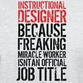 thumbnail image 3 of CafePress - Instructional Designer Job Title T Shirt - Men's Classic Graphic T-Shirt, 3 of 4