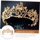 thumbnail image 1 of Guardurnaity Tiaras elegantes de oro con diamantes de imitación para accesorios de cabello de boda, nupcial de libélula. Accesorio para el cabello, 1 of 5