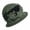Green, variant on Bowler Hats for Women 1920s Winter Fashion Essentials Warm Cloche Fedora Hat Womens Accssories Floral Bucket Hat
