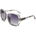 thumbnail image 1 of FEISEDY Polarized Women Square Sunglasses Sparkling Composite Shiny Frame B2289, 1 of 6