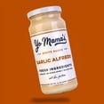 thumbnail image 2 of Yo Mama’s Foods Roasted Garlic Alfredo Sauce, 16 oz, All-Natural, Gluten-Free, No Sugar Added, Sauce, 2 of 7
