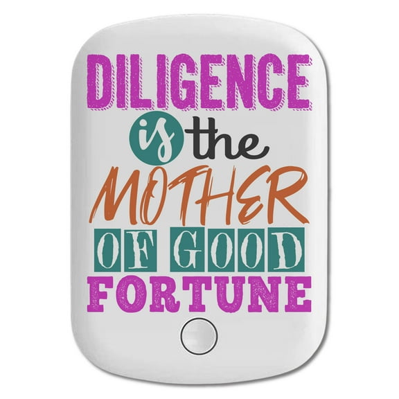 DistinctInk Magnetic Battery Pack, 5000 mAh Wireless Portable Charger with USB-C Cable, Compatible with MagSafe iPhone 14 / 13 / 12 Series - Diligence Mother Good Fortune