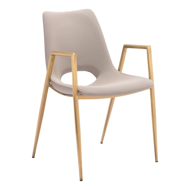 Silla de Comedor Kessa Muebles Desi Gris 55 x 83 x 59 cm