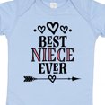 thumbnail image 4 of Inktastic Best Niece Ever from Aunt Girls Baby Bodysuit, 4 of 5