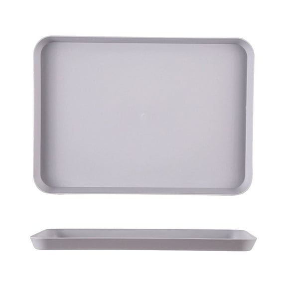 Plate Clearance Sale Kitchen Rectangular Tray Creative Idea Of Placing Tea Cups Fruit Plates In The Living Room,1PC (Purple)