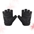 thumbnail image 2 of Eease 1 Pair Unisex Cycling Gloves Bike Riding Gloves Breathable Sports Gloves Half Finger Gloves for Men Women (Size L), 2 of 6