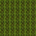 thumbnail image 1 of Ahgly Tapis d'Intérieur Lavable en Machine Carré Vert Forêt Foncé, 8 Pieds Carré, 1 of 7