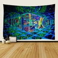 thumbnail image 3 of GUOOL Geometric Figure Tapestry Wall Hanging Throw Poster Room Decor 37x29 inch, 3 of 7