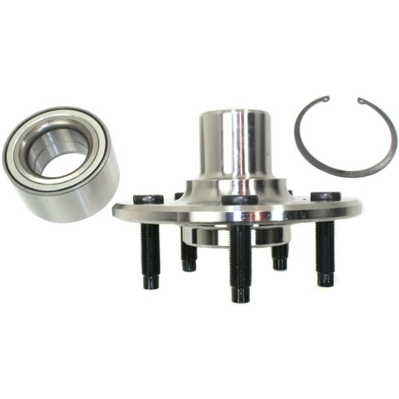 Wheel Hub Compatible For 2002-2010 Ford Explorer Mercury Mountaineer 6Cyl 8Cyl 4.0L 4.6L Rear, Left Driver or Right Passenger Bearing included