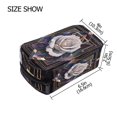 thumbnail image 3 of BZSMCE Makeup and Cosmetic Bag Women Simple Square Bag, 3 of 6