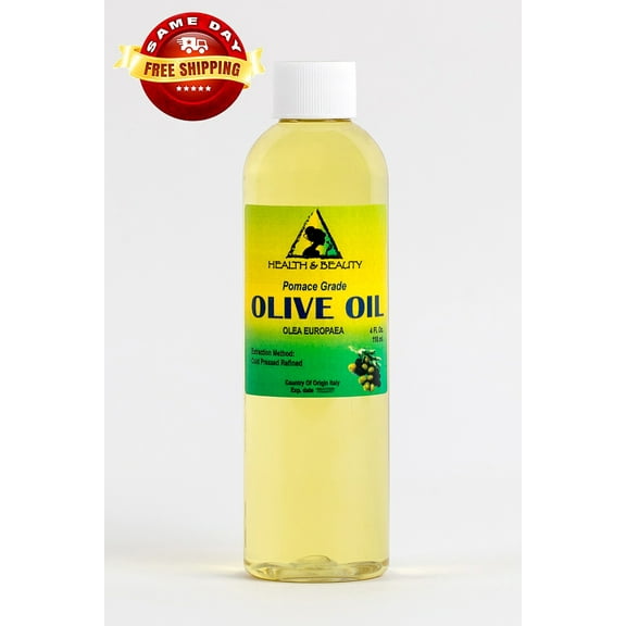 OLIVE OIL POMACE GRADE ORGANIC COLD PRESSED PREMIUM FRESH 100% PURE 4 OZ