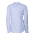 thumbnail image 3 of Women's Cutter & Buck  Light Blue UTSA Roadrunners Stretch Oxford Stripe Long Sleeve Button-Up Shirt, 3 of 3