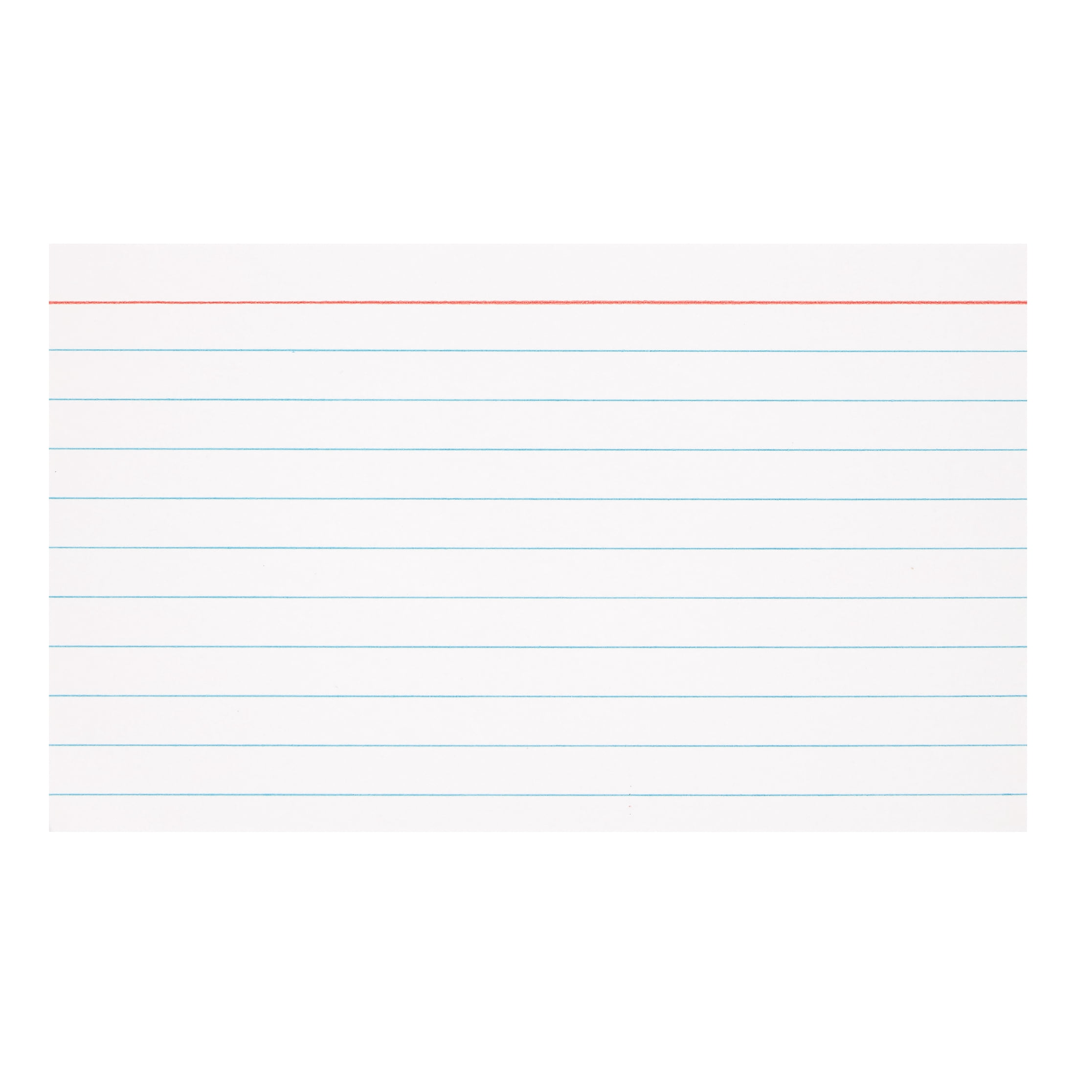 Pen+Gear Ruled Index Cards, 3" x 5", White, 100 Count